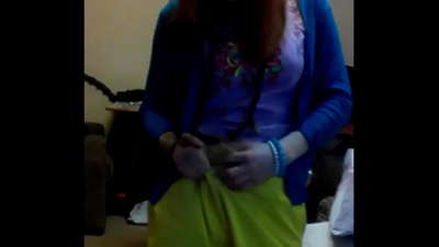 Rufe bidiyon al'aura ta jajayen haske mai ja